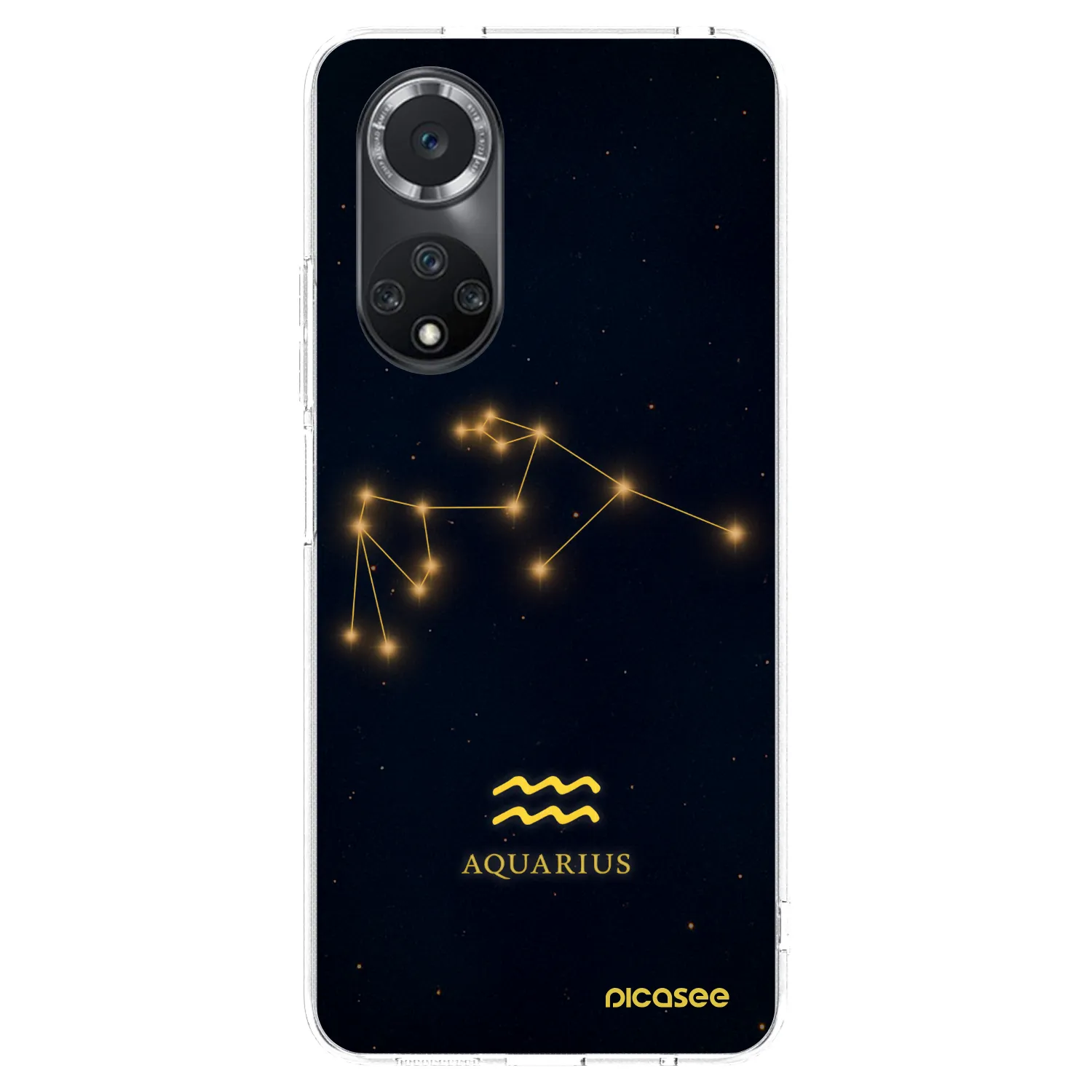 Picasee silikonski prozorni ovitek za Huawei Nova 9 SE - AQUARIUS