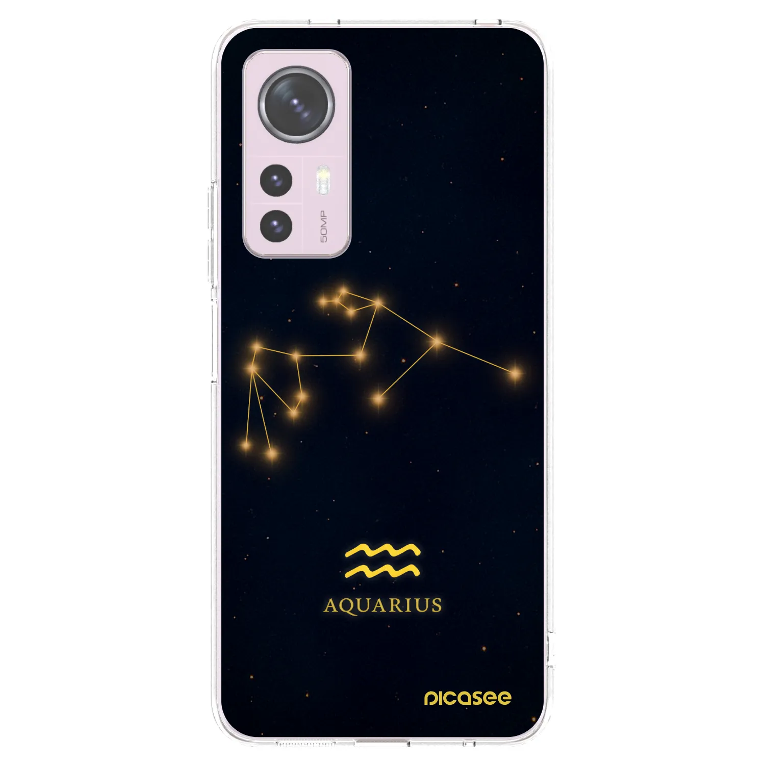 Picasee silikonski prozorni ovitek za Xiaomi 12 - AQUARIUS