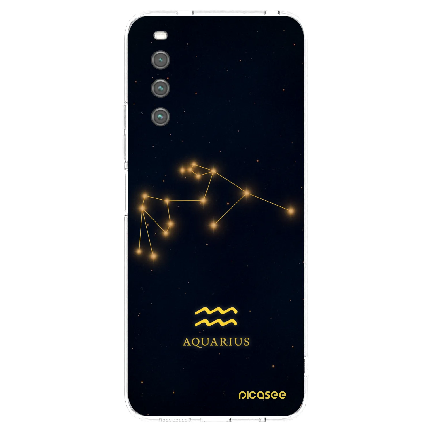 Picasee silikonski prozorni ovitek za Sony Xperia 10 IV 5G - AQUARIUS