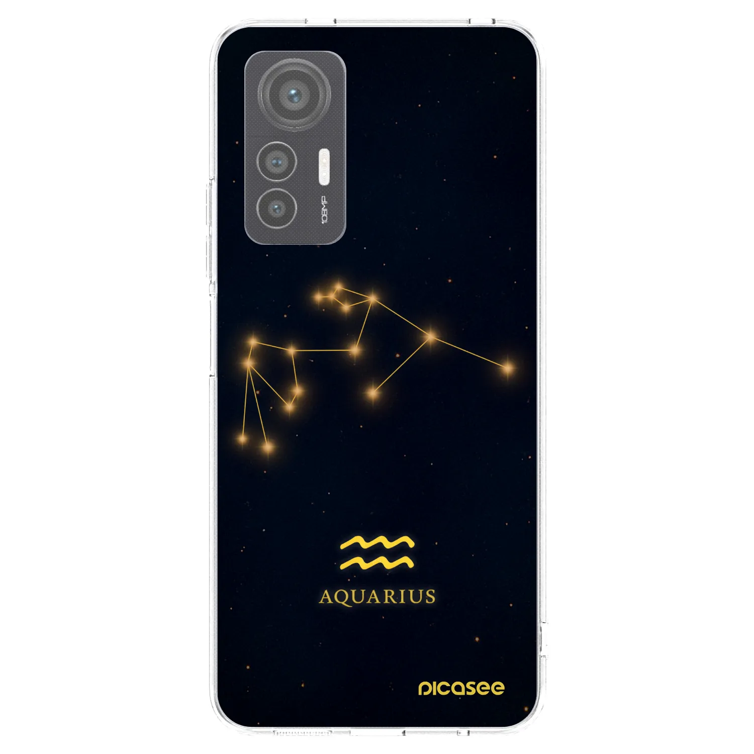 Picasee silikonski prozorni ovitek za Xiaomi 12 Lite - AQUARIUS