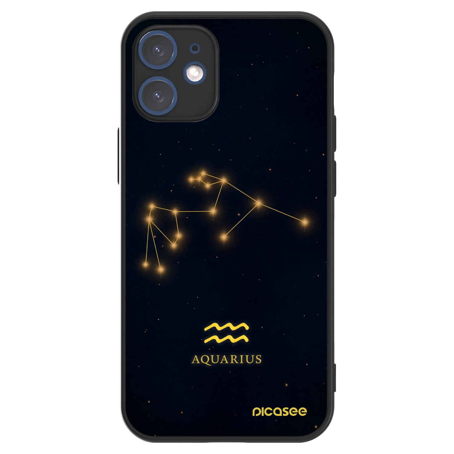 Picasee ULTIMATE CASE MagSafe za Apple iPhone 12 mini - AQUARIUS