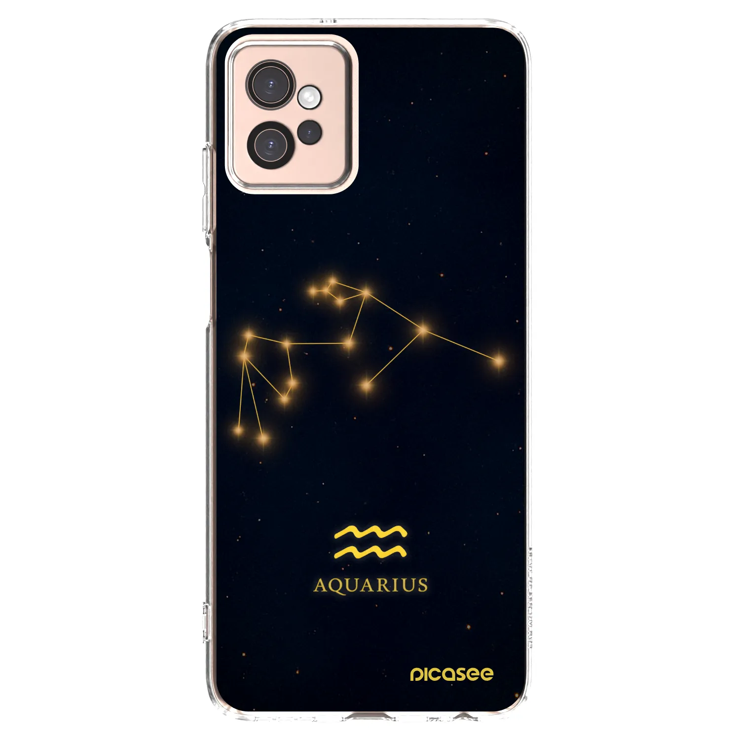 Picasee silikonski prozorni ovitek za Motorola Moto G32 - AQUARIUS