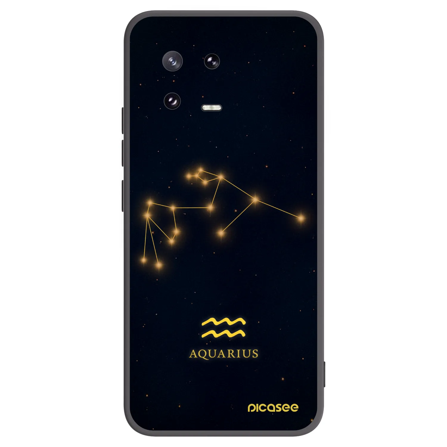 Picasee silikonski črni ovitek za Xiaomi 13 Pro - AQUARIUS