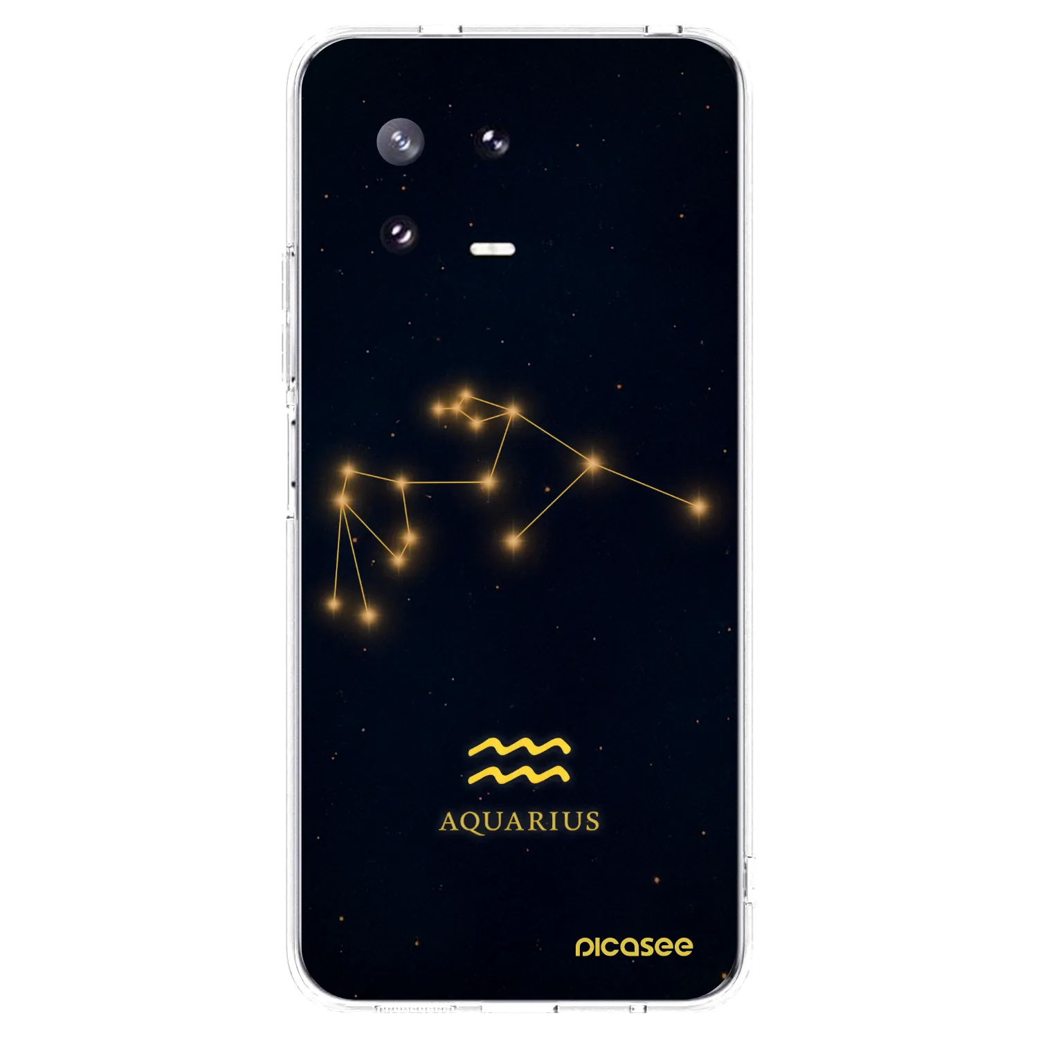 Picasee silikonski prozorni ovitek za Xiaomi 13 Pro - AQUARIUS