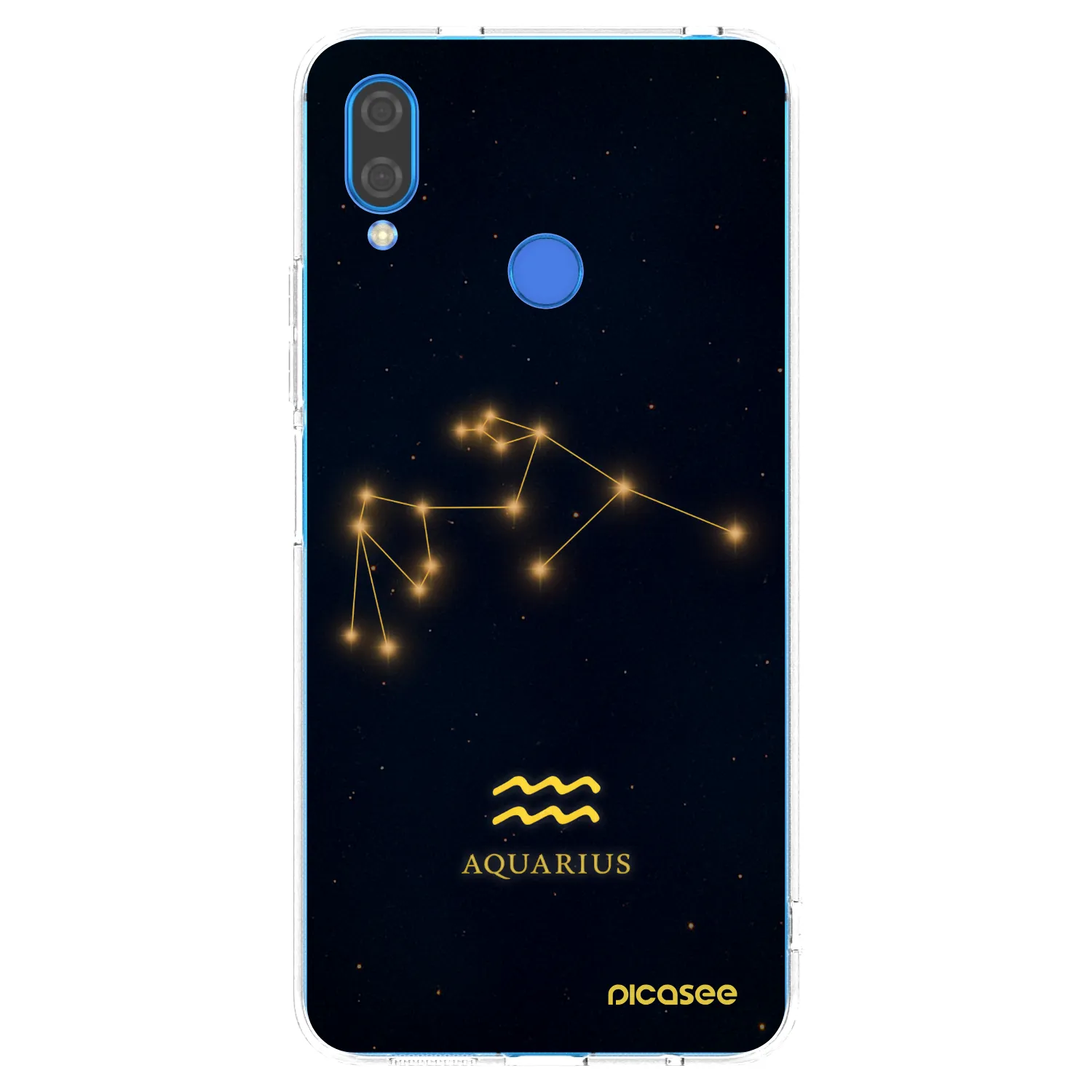 Picasee silikonski prozorni ovitek za Huawei Nova 3 - AQUARIUS