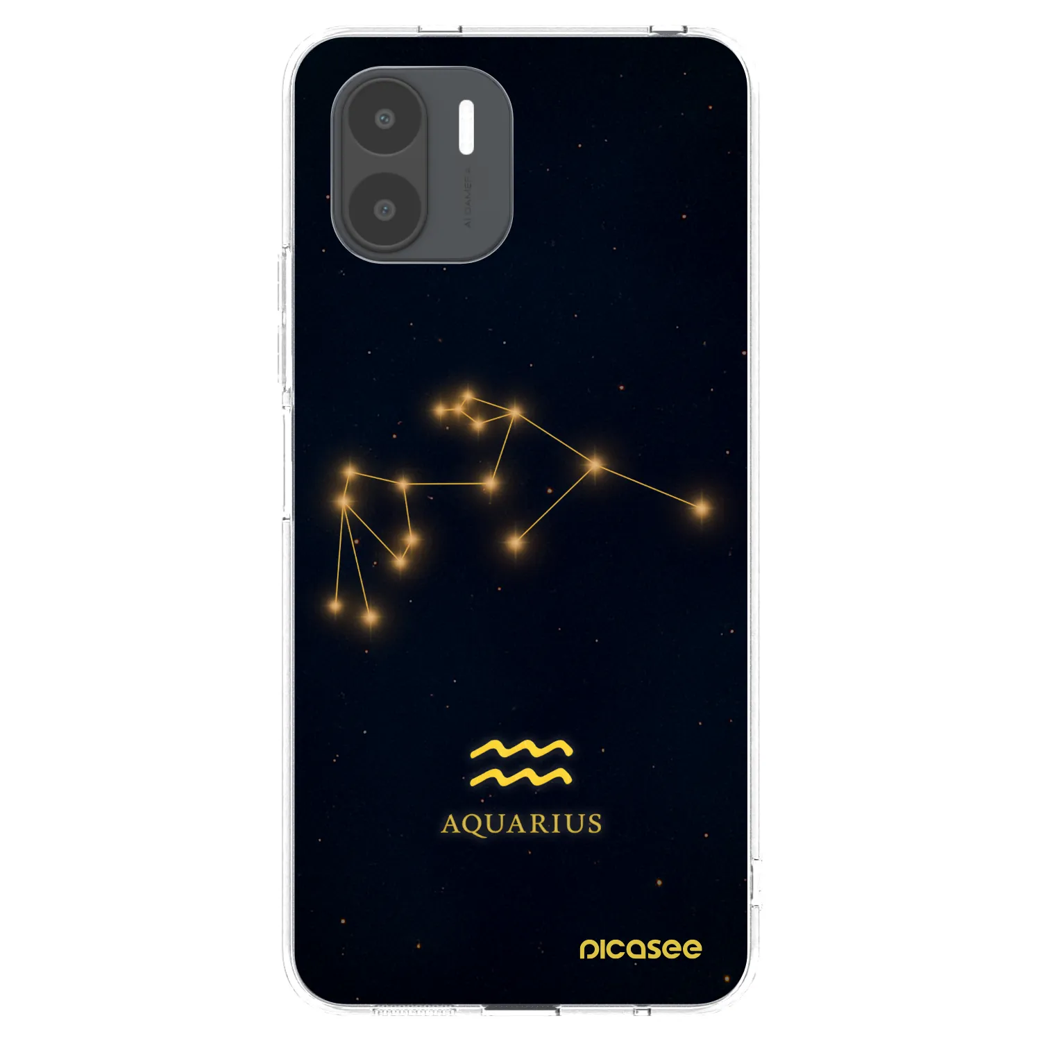 Picasee silikonski prozorni ovitek za Xiaomi Redmi A2 - AQUARIUS