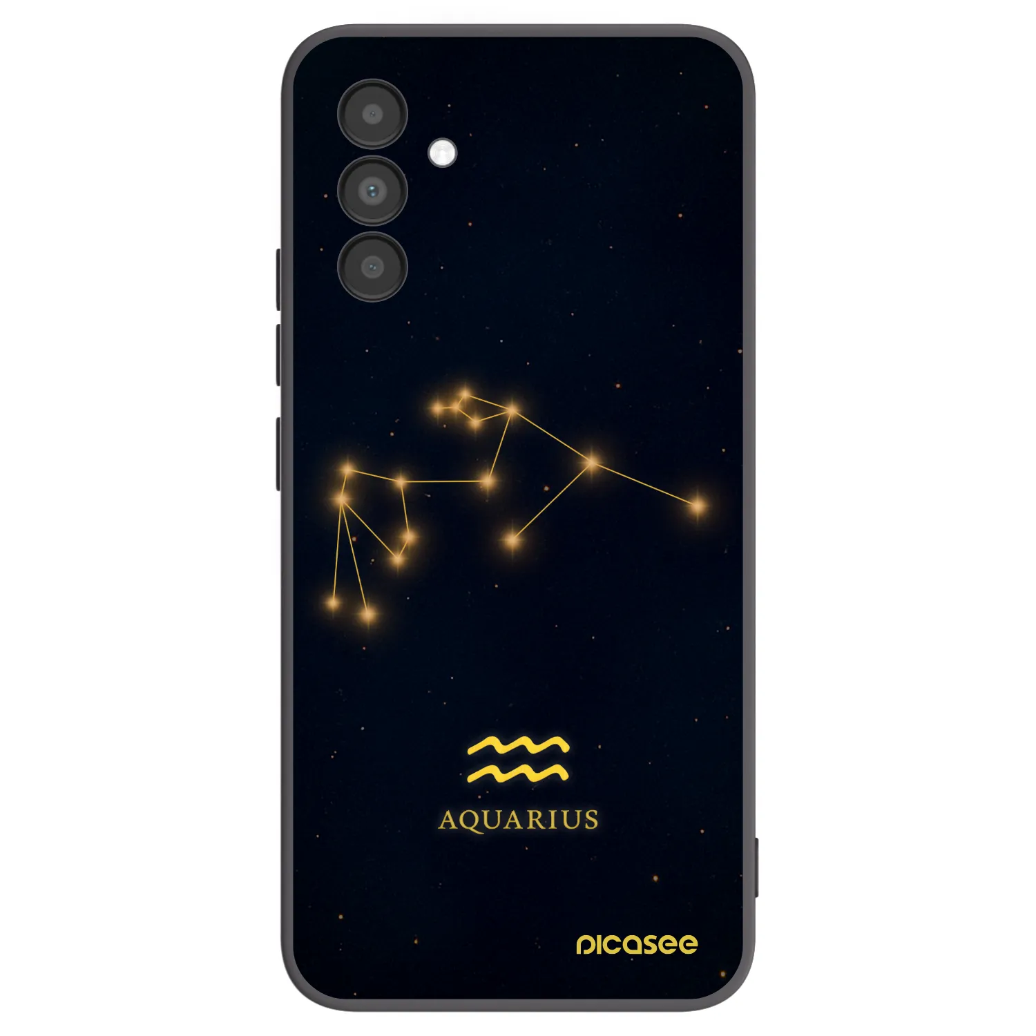 Picasee silikonski črni ovitek za Samsung Galaxy A04s A047F - AQUARIUS