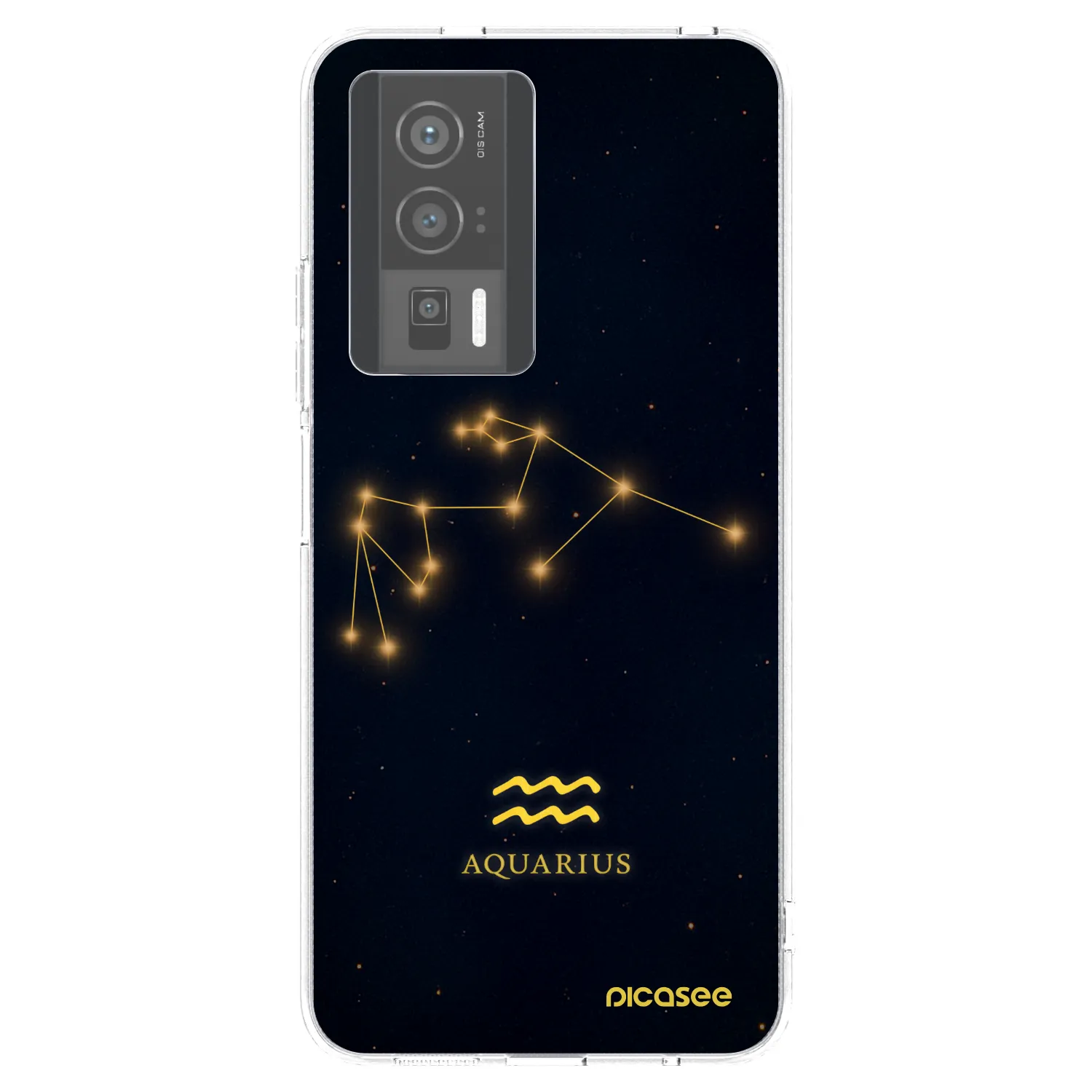 Picasee silikonski prozorni ovitek za Xiaomi Poco F5 Pro 5G - AQUARIUS