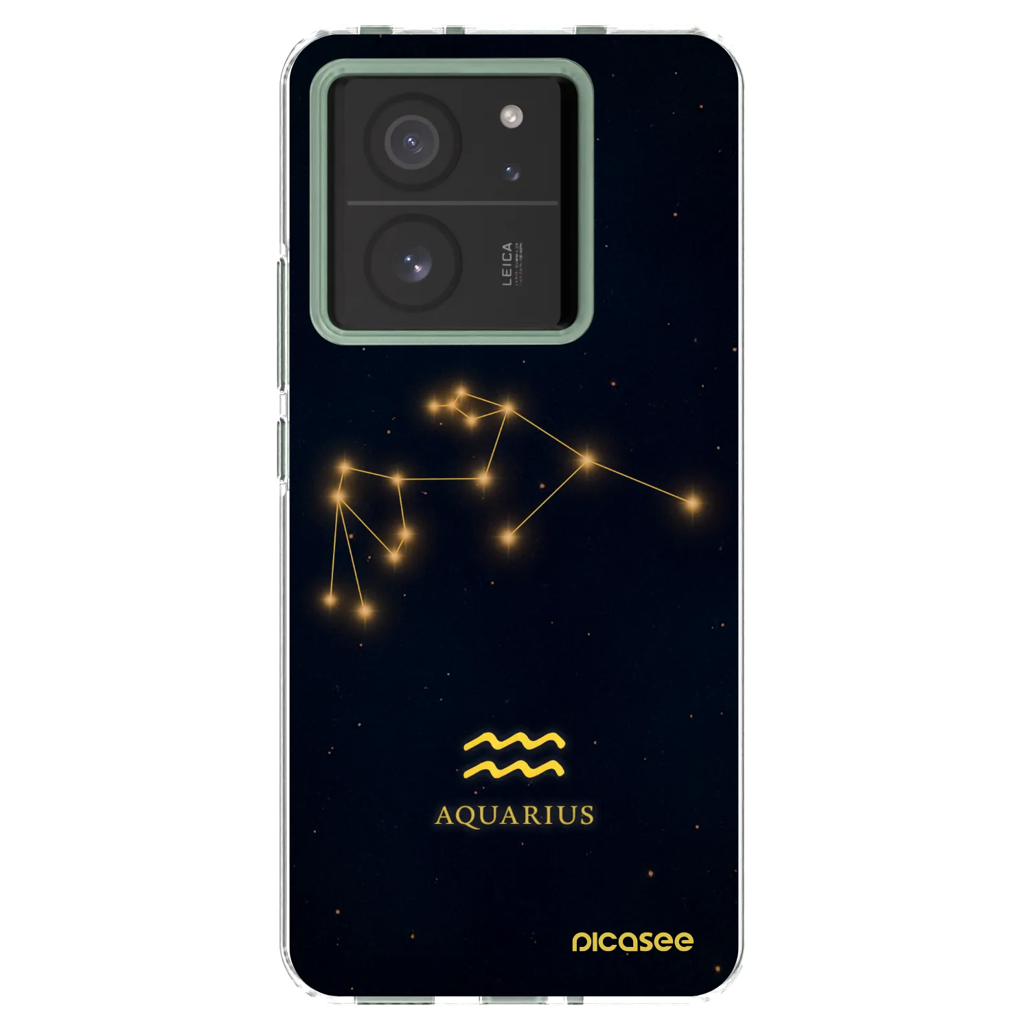 Picasee silikonski prozorni ovitek za Xiaomi 13T - AQUARIUS