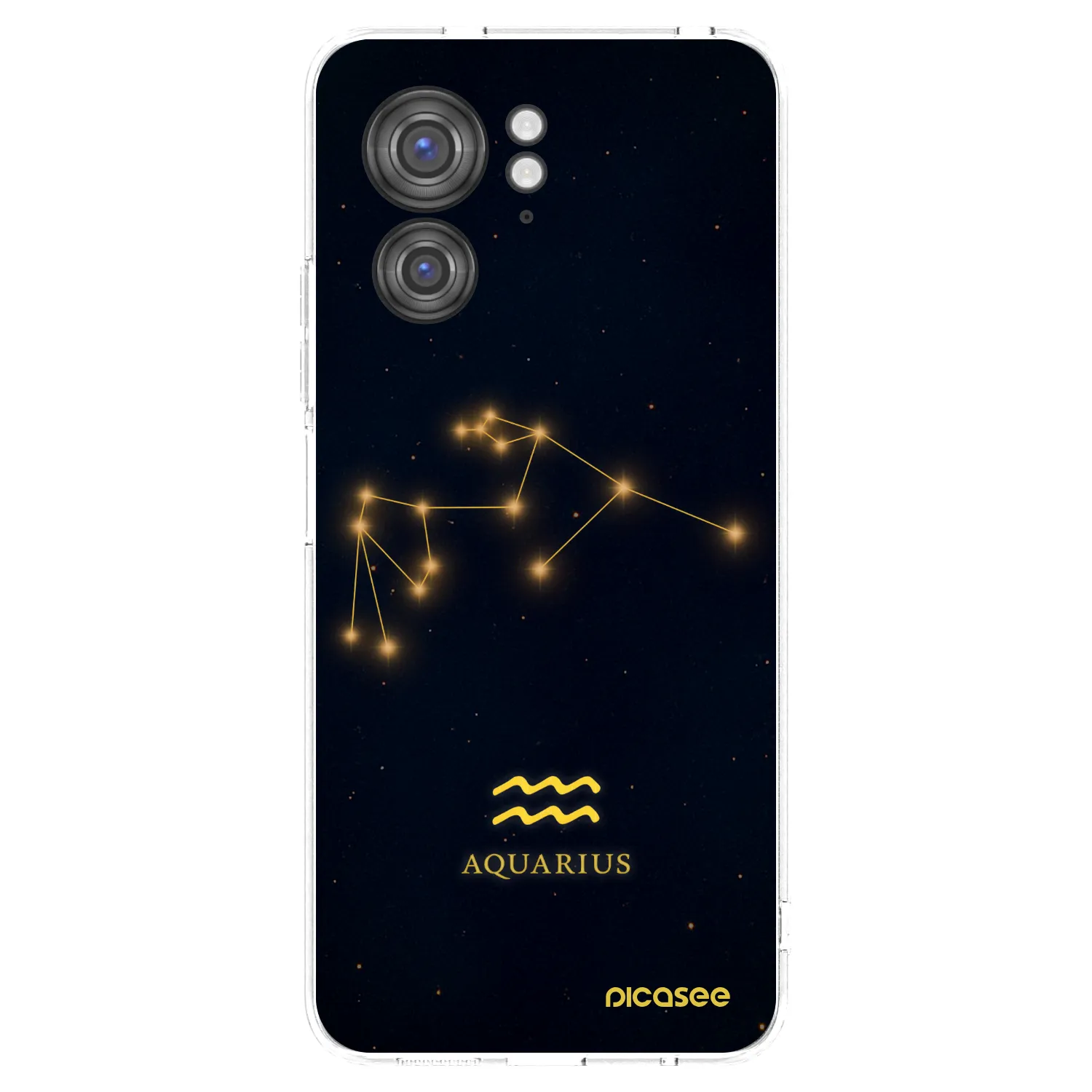 Picasee silikonski prozorni ovitek za Motorola Edge 40 - AQUARIUS