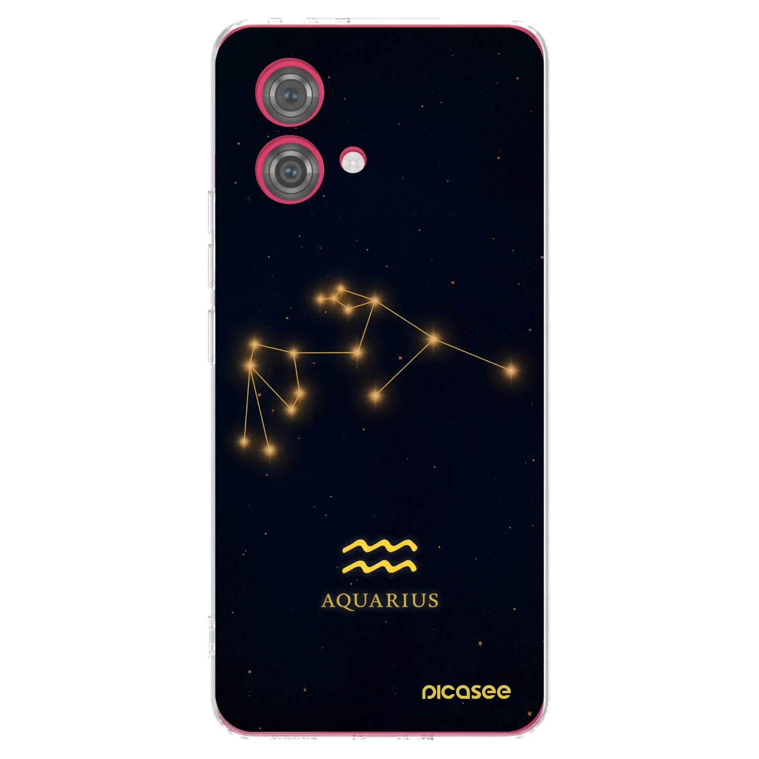 Picasee silikonski prozorni ovitek za Motorola Moto G84 5G - AQUARIUS