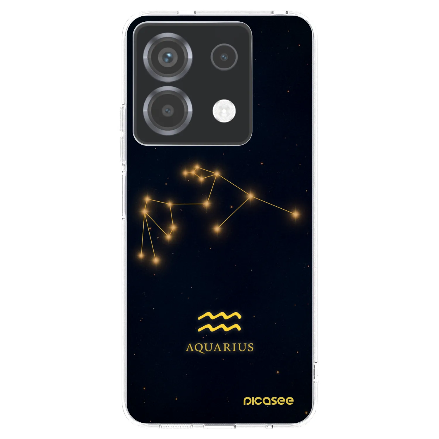 Picasee silikonski prozorni ovitek za Xiaomi Poco X6 - AQUARIUS