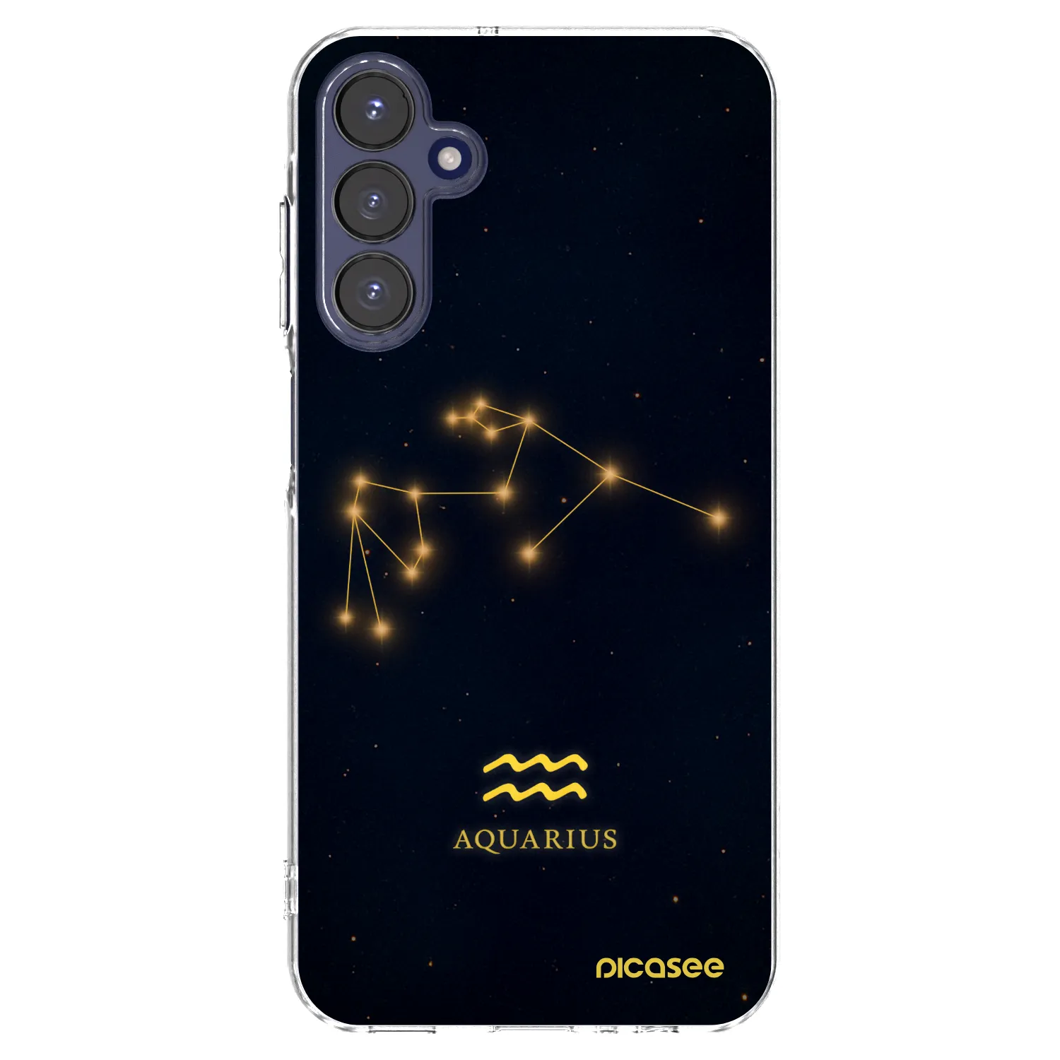 Picasee silikonski prozorni ovitek za Samsung Galaxy A15 A155F 4G - AQUARIUS