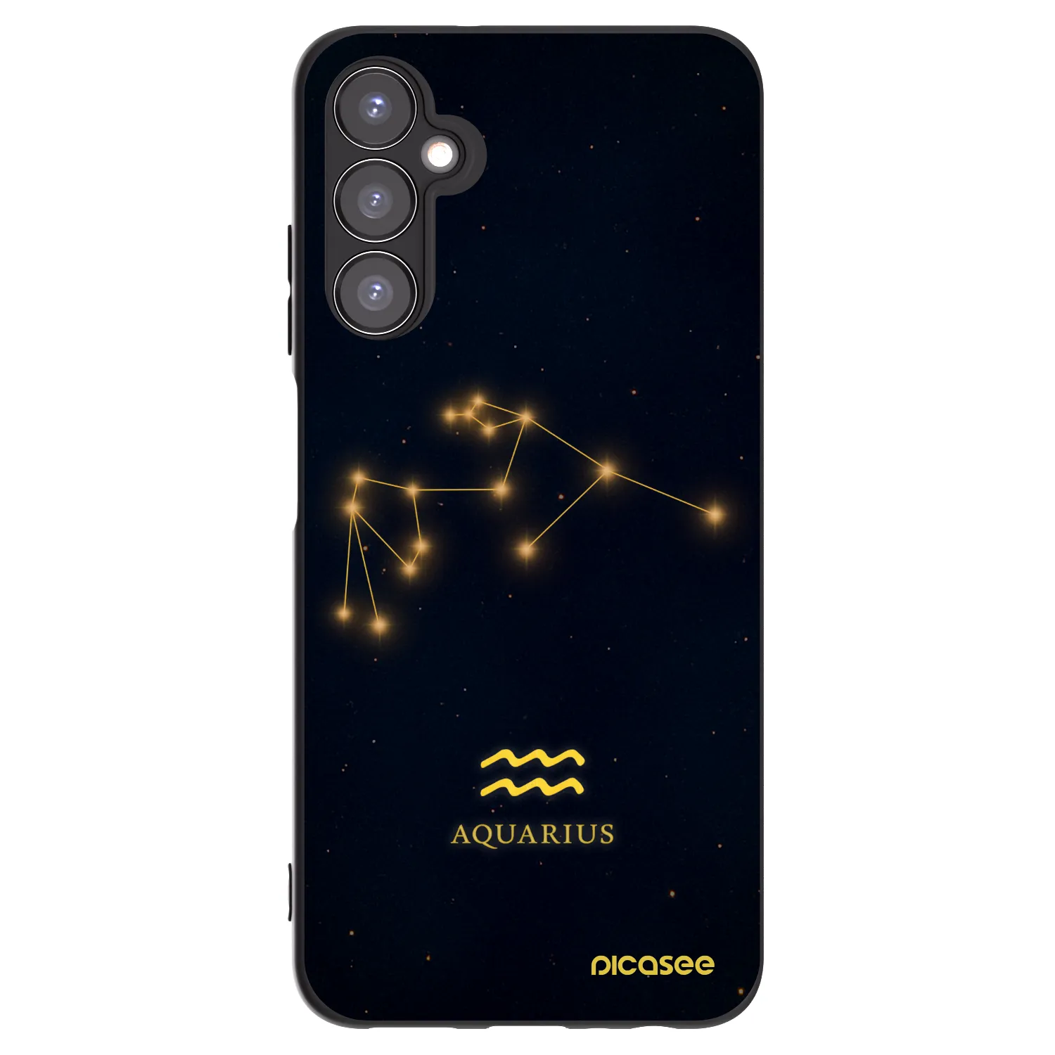 Picasee silikonski črni ovitek za Samsung Galaxy A05s A057G - AQUARIUS