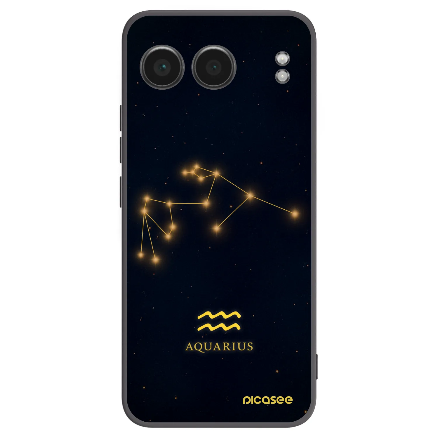 Picasee silikonski črni ovitek za OnePlus Nord 4 - AQUARIUS