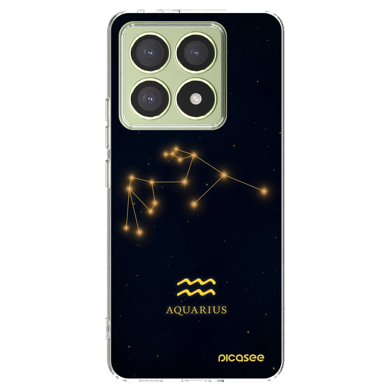 Picasee silikonski prozorni ovitek za Xiaomi 14T - AQUARIUS