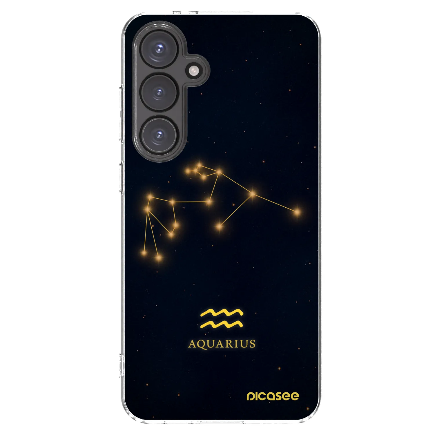 Picasee silikonski prozorni ovitek za Samsung Galaxy S24 FE S721B - AQUARIUS