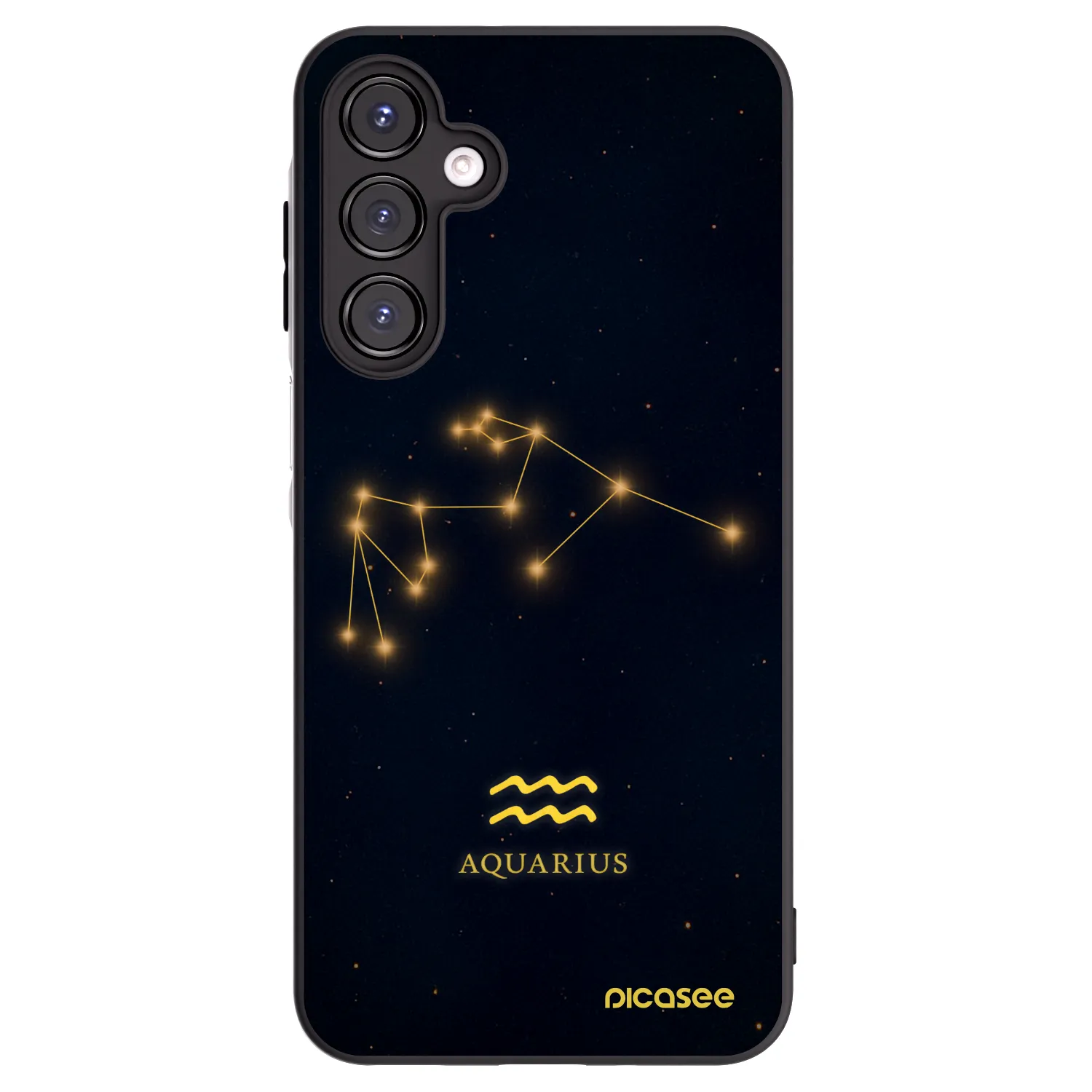 Picasee silikonski črni ovitek za Samsung Galaxy A16 5G - AQUARIUS