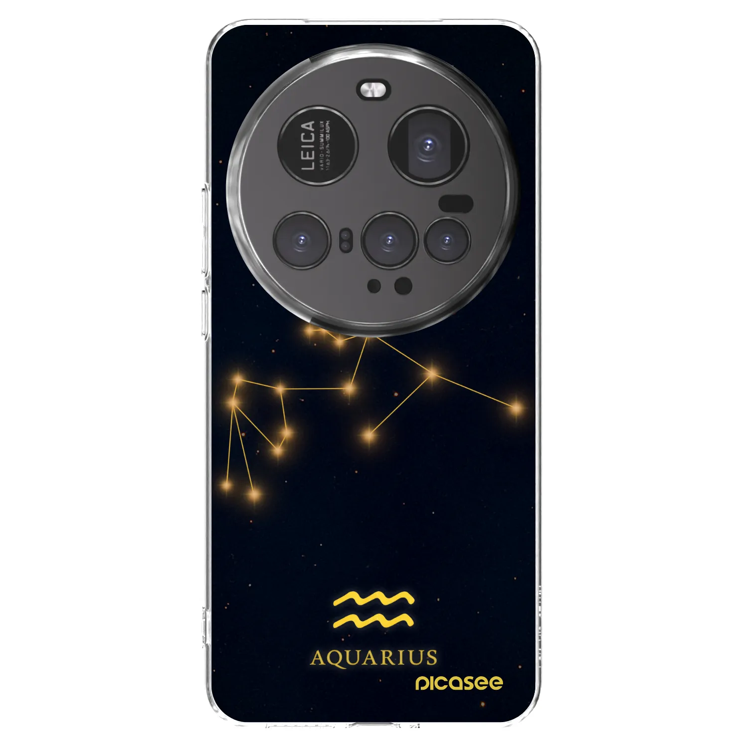 Picasee silikonski prozorni ovitek za Xiaomi 15 Ultra - AQUARIUS