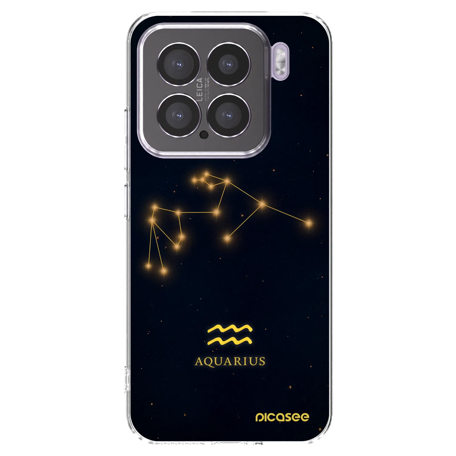 Picasee silikonski prozorni ovitek za Xiaomi 15 - AQUARIUS