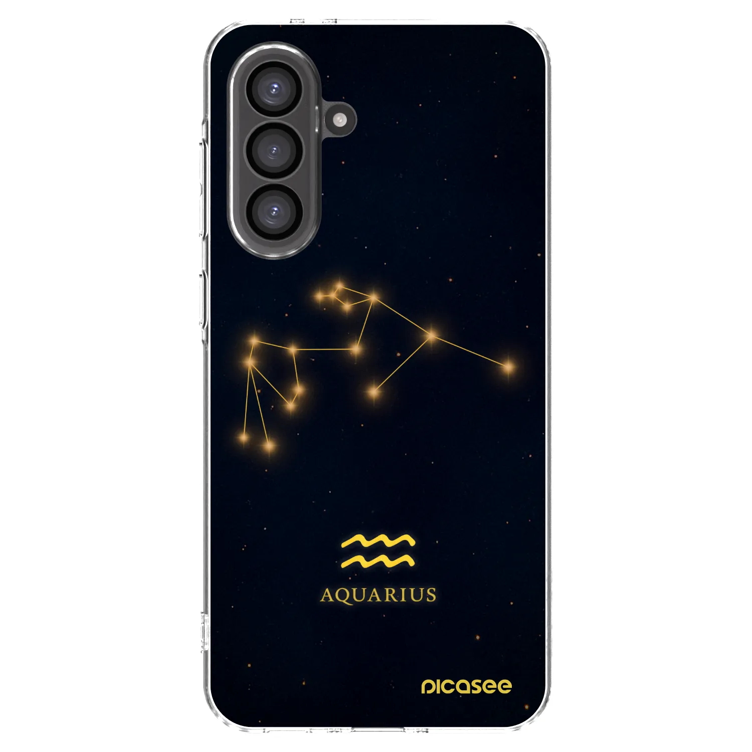 Picasee silikonski prozorni ovitek za Samsung Galaxy A36 5G - AQUARIUS