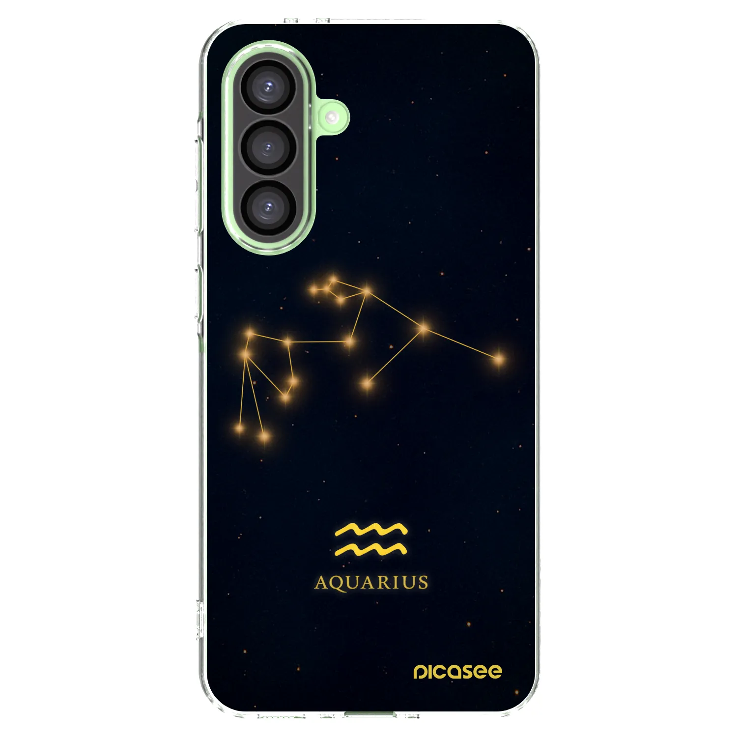 Picasee silikonski prozorni ovitek za Samsung Galaxy A26 5G A266B - AQUARIUS