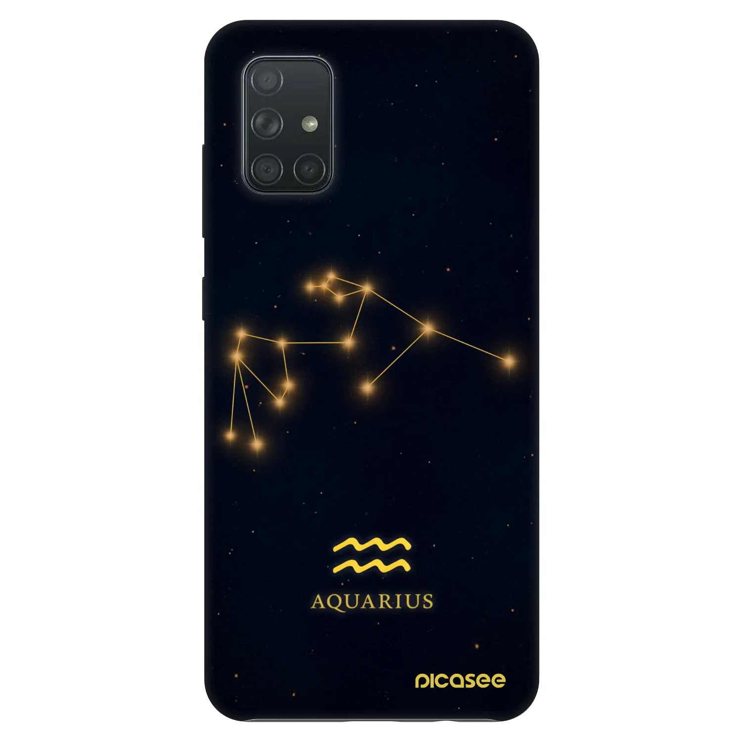 Picasee Fashion Case za Samsung Galaxy A71 A715F - AQUARIUS