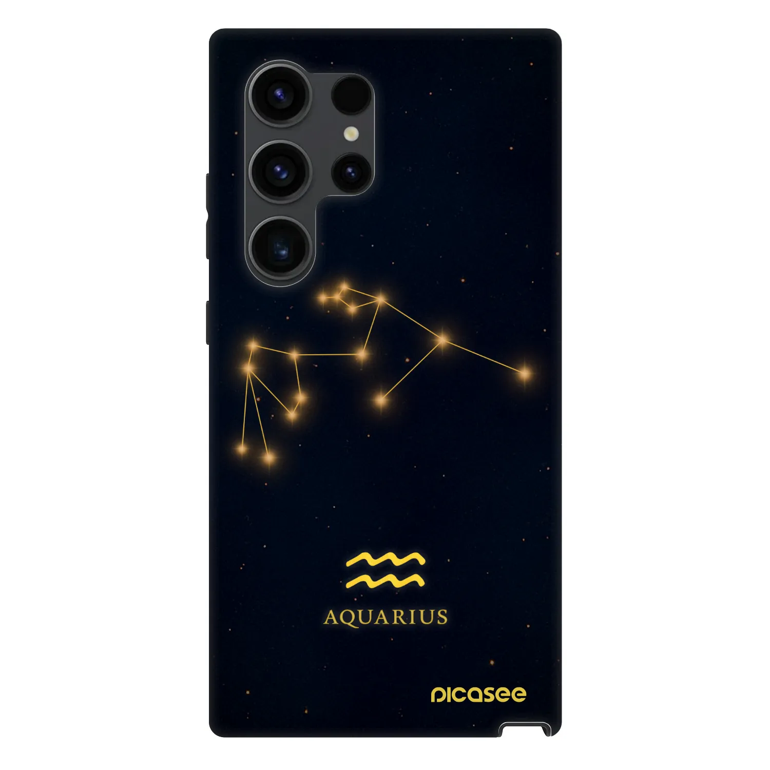 Picasee Fashion Case PowerShare pro Samsung Galaxy S24 Ultra S928B 5G - AQUARIUS