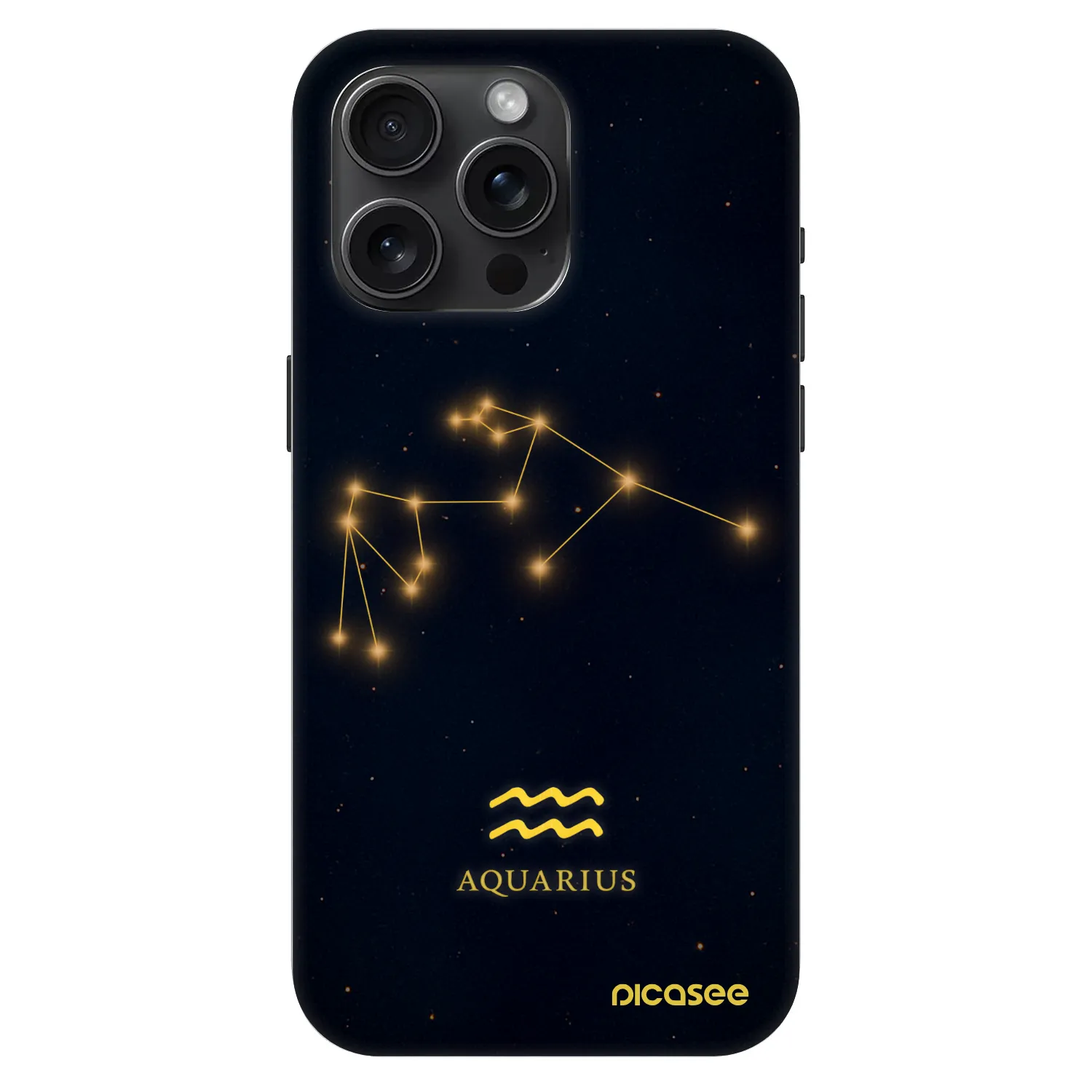 Picasee Fashion Case MagSafe za Apple iPhone 15 Pro Max - AQUARIUS