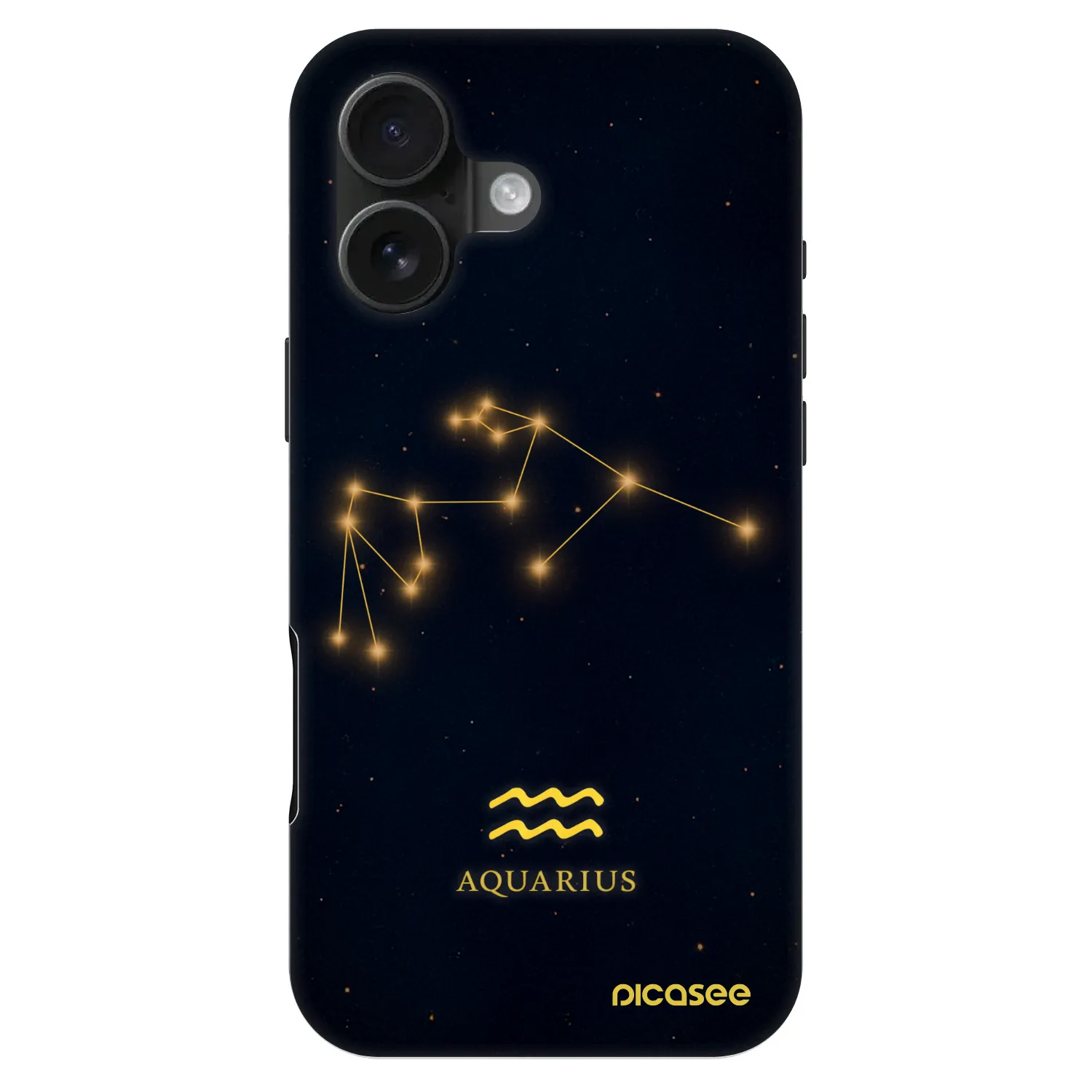 Picasee Fashion Case MagSafe za Apple iPhone 16 - AQUARIUS