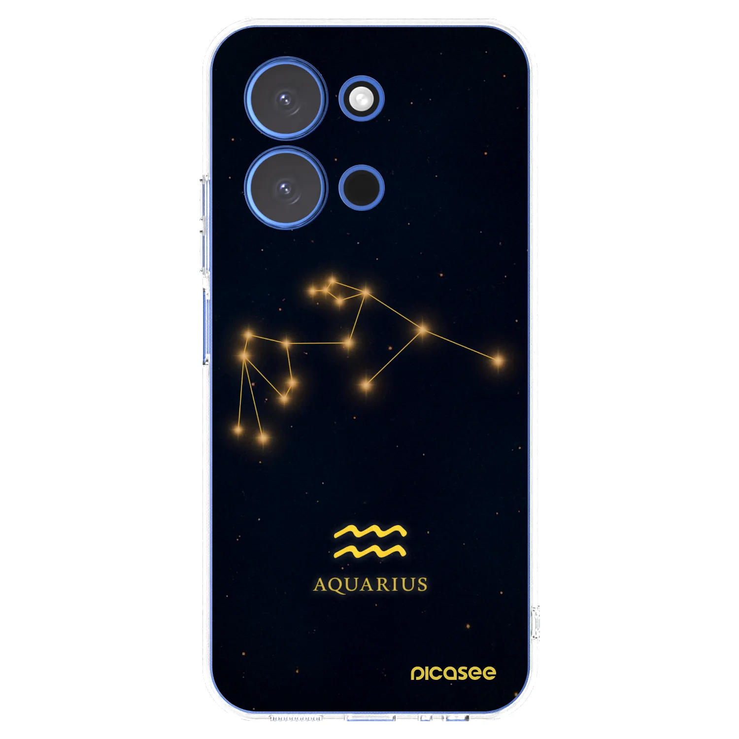 Picasee silikonski prozorni ovitek za Xiaomi Redmi 15C 4G - AQUARIUS