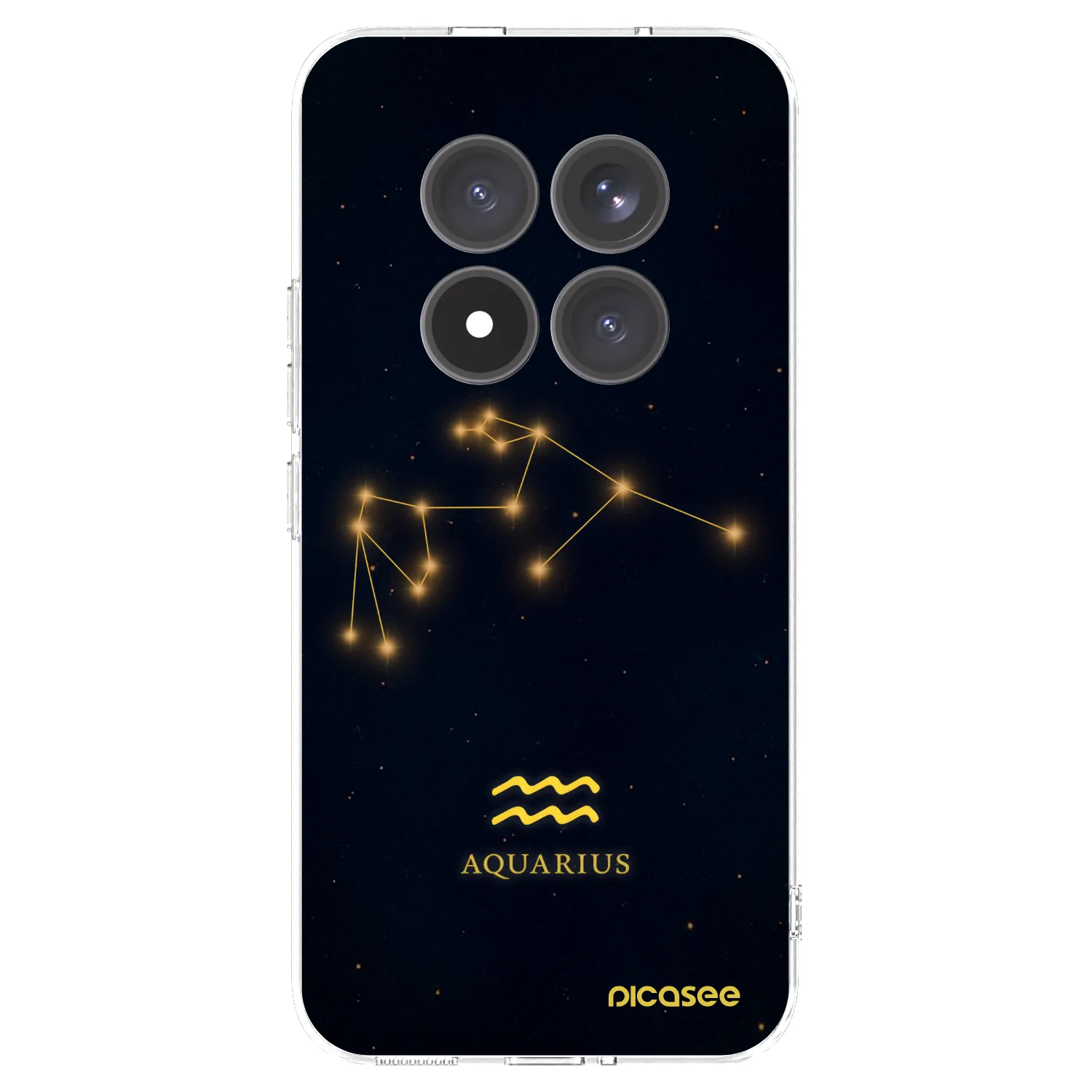 Picasee silikonski prozorni ovitek za Xiaomi Redmi Note 15 Pro+ - AQUARIUS