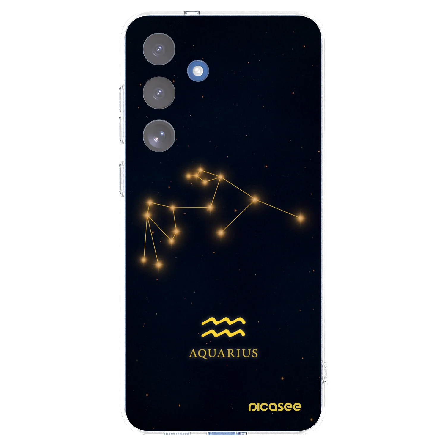 Picasee silikonski prozorni ovitek za Samsung Galaxy S25 FE 5G - AQUARIUS