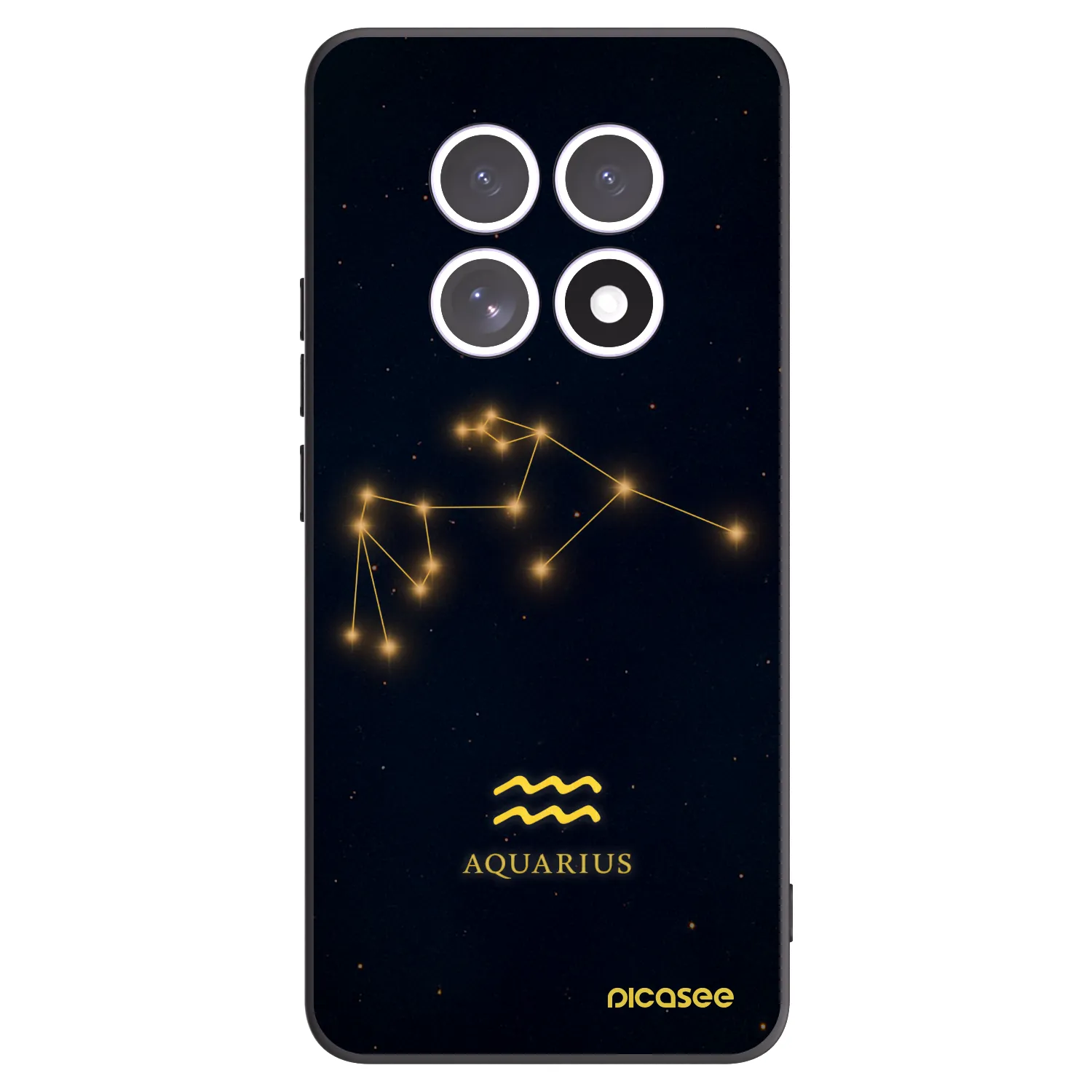 Picasee silikonski črni ovitek za Xiaomi Redmi Note 15 - AQUARIUS
