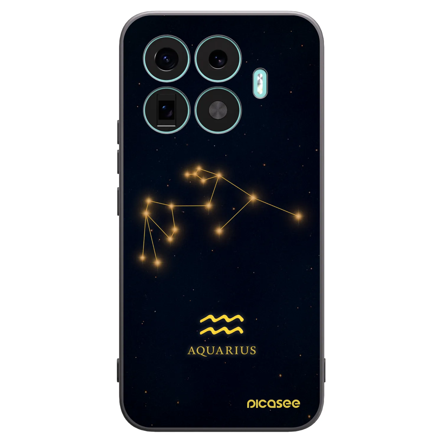 Picasee silikonski črni ovitek za Xiaomi 17T Pro - AQUARIUS