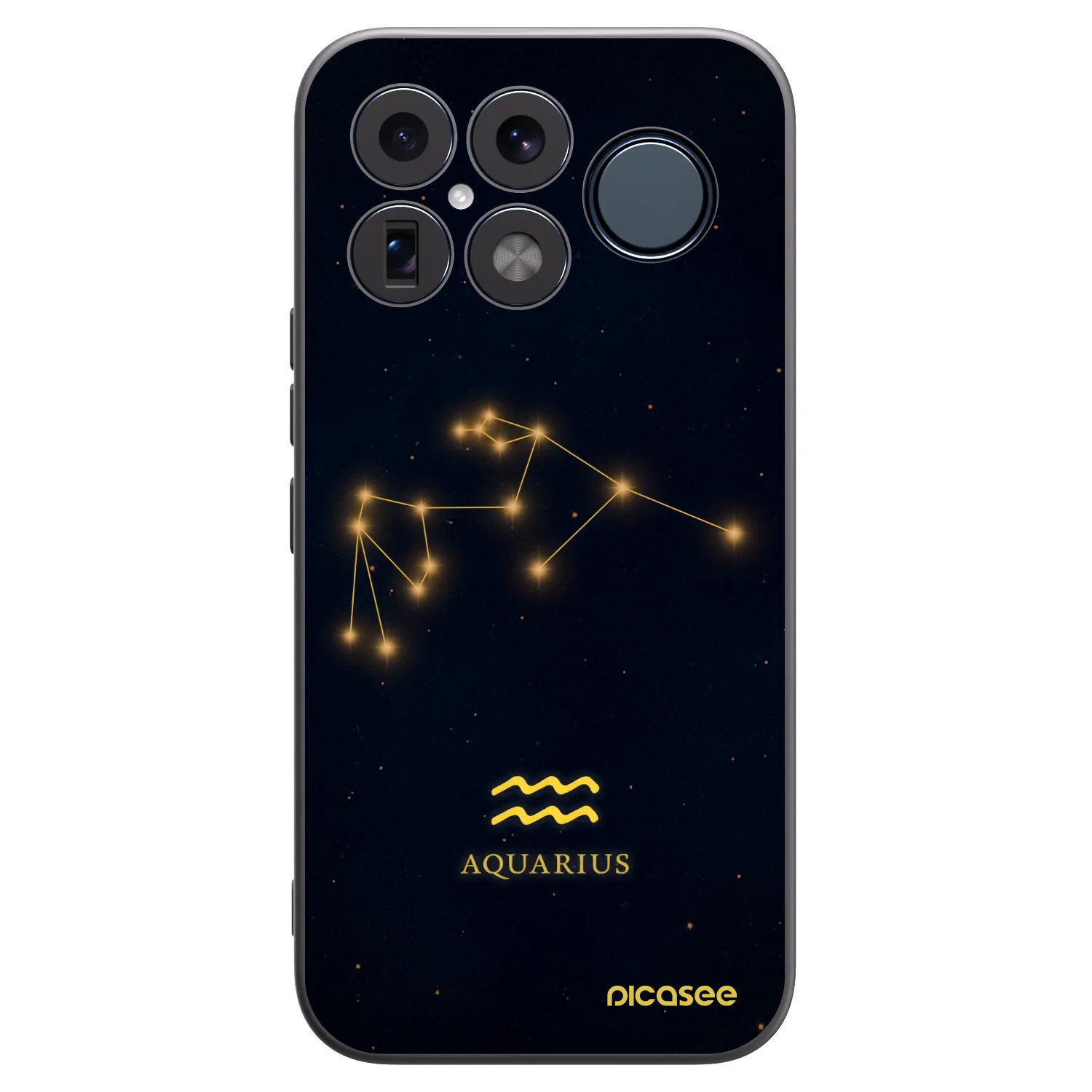 Picasee silikonski črni ovitek za Xiaomi Poco F8 Ultra - AQUARIUS