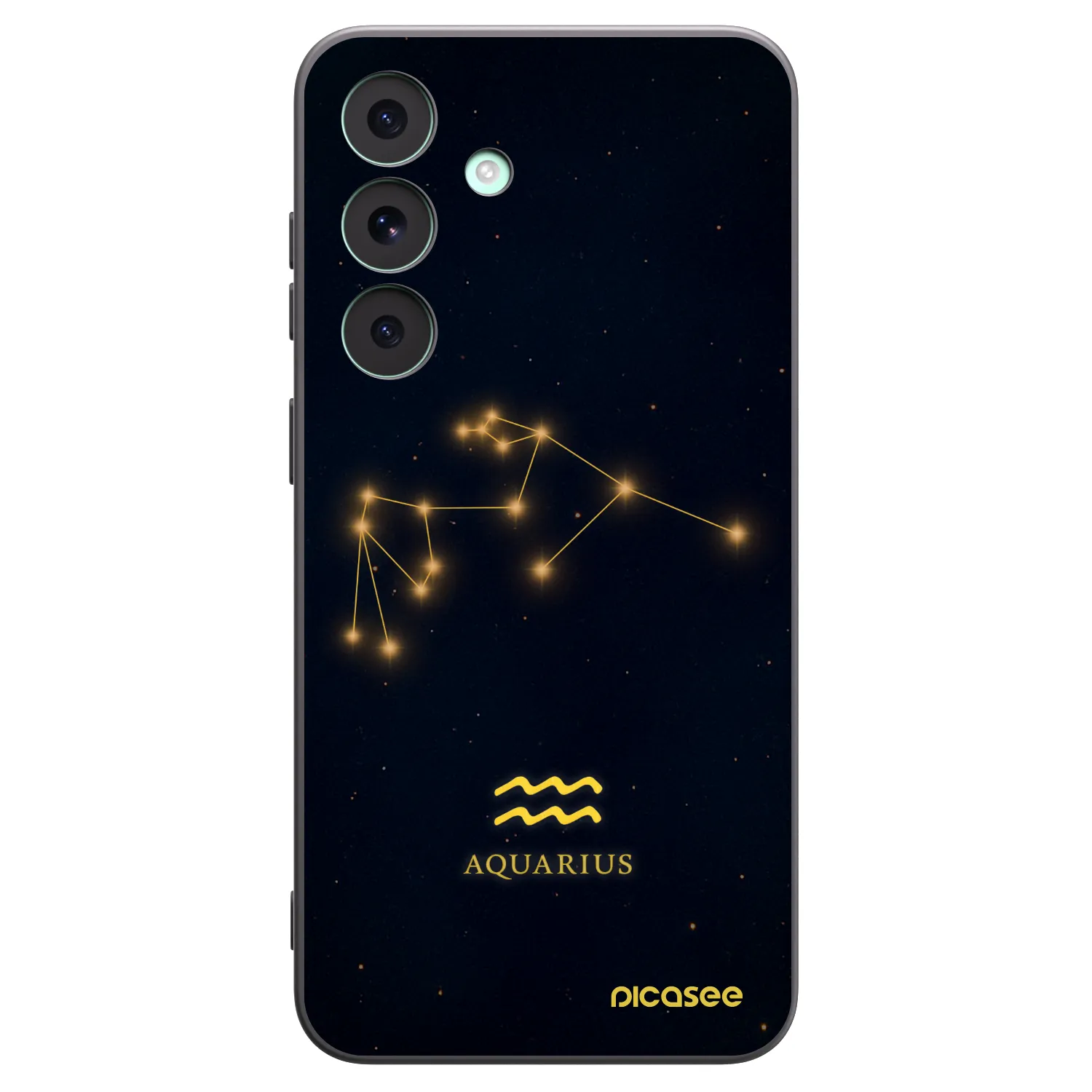 Picasee silikonski črni ovitek za Samsung Galaxy S26 FE - AQUARIUS