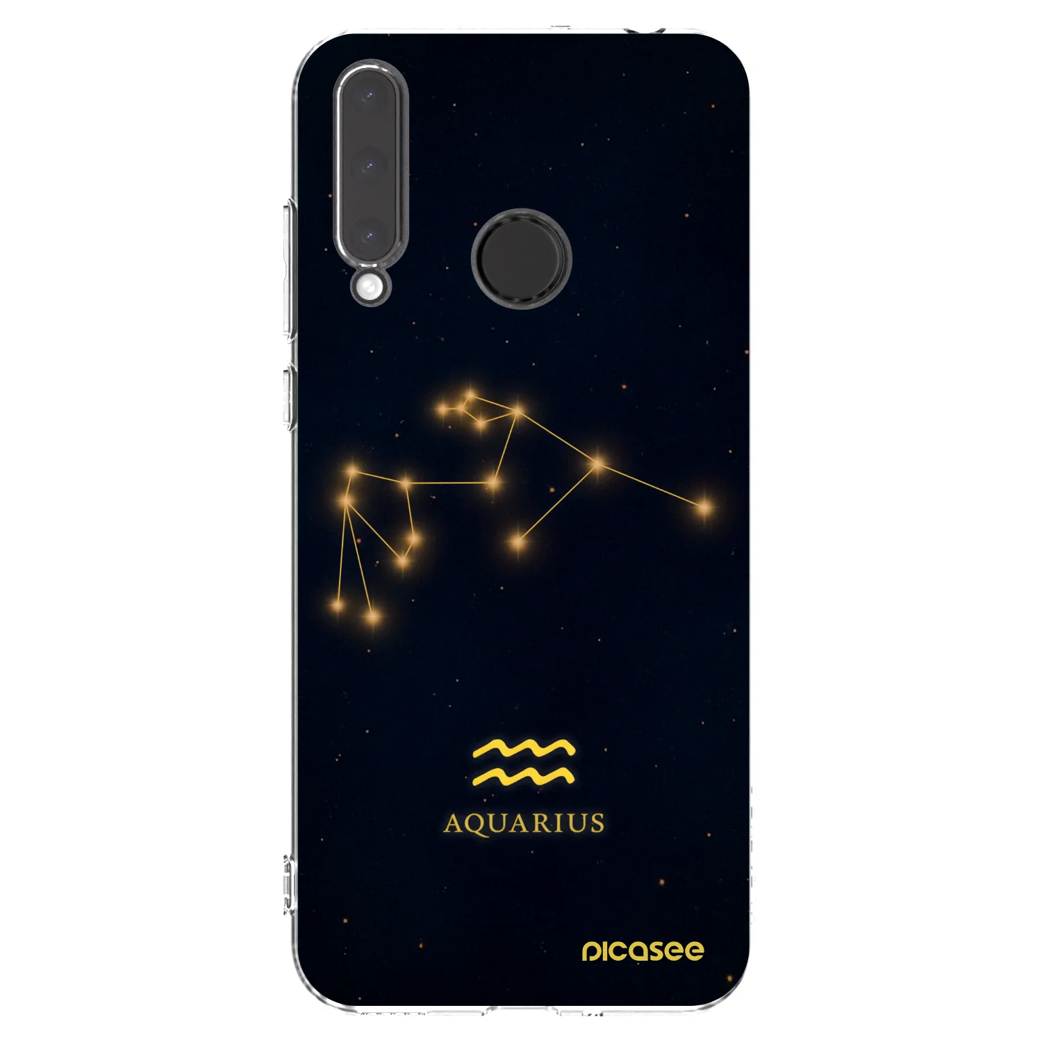 Picasee silikonski prozorni ovitek za Honor 20 Lite - AQUARIUS