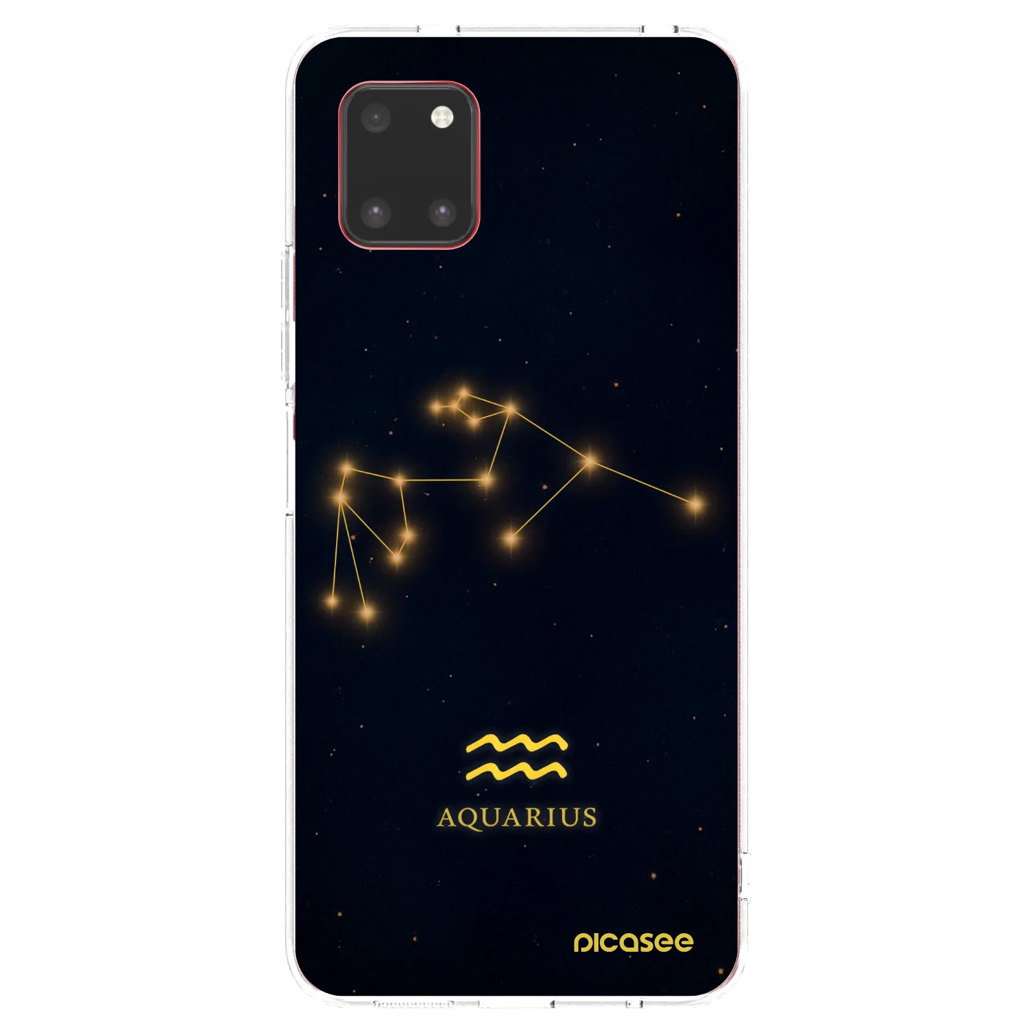 Picasee silikonski prozorni ovitek za Samsung Galaxy Note 10 Lite N770F - AQUARIUS