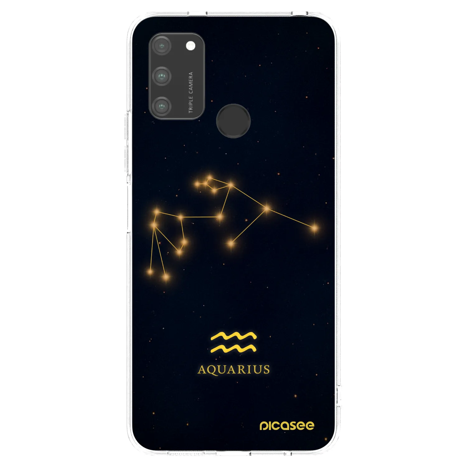 Picasee silikonski prozorni ovitek za Honor 9A - AQUARIUS