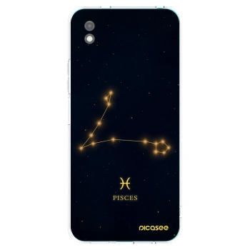 Picasee silikonski črni ovitek za Xiaomi Redmi 9A - PISCES