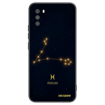 Picasee silikonski črni ovitek za Xiaomi Poco M3 - PISCES