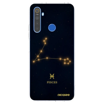 Picasee silikonski prozorni ovitek za Realme 5 - PISCES