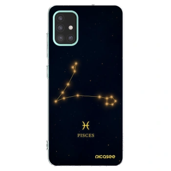 Picasee silikonski prozorni ovitek za Samsung Galaxy M31s - PISCES