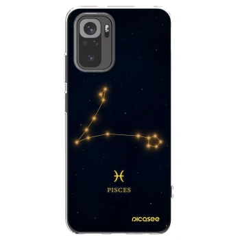 Picasee silikonski prozorni ovitek za Xiaomi Redmi Note 10 - PISCES