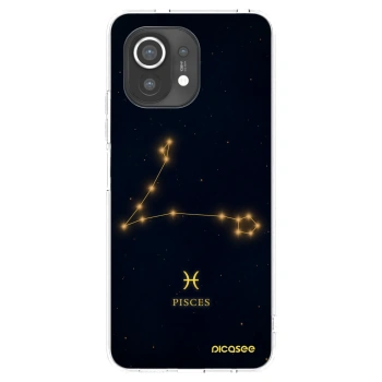 Picasee silikonski prozorni ovitek za Xiaomi Mi 11 - PISCES