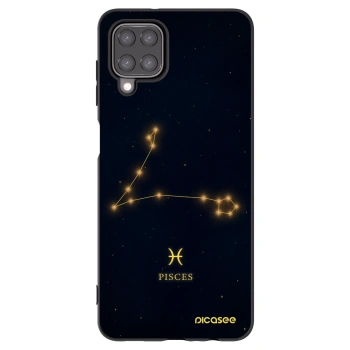 Picasee silikonski črni ovitek za Samsung Galaxy M12 M127F - PISCES