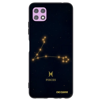 Picasee silikonski črni ovitek za Samsung Galaxy A22 A226B 5G - PISCES