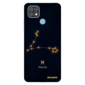 Picasee silikonski prozorni ovitek za Realme C21 - PISCES
