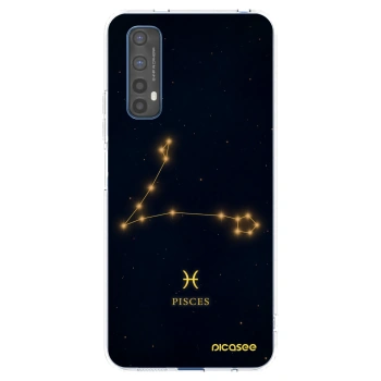 Picasee silikonski prozorni ovitek za Realme 7 - PISCES